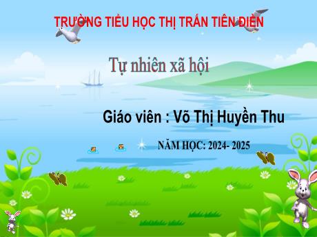 Bài giảng Công nghệ 3 Sách Kết nối tri thức - Bài 20: Cơ quan tuần hoàn (Tiết 1) - Năm học 2024-2025 - Võ Thị Huyền Thu