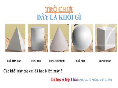 Bài giảng Mĩ thuật Lớp 2 - Chủ đề 3: Sự kết hợp thú vị của hình khối (Tiết 1) - Năm học 2024-2025