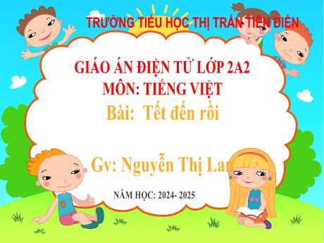Bài giảng Tiếng Việt 2 (Nói và nghe) Sách kết nối tri thức - Bài: Hồ nước và mây - Năm học 2024-2025 - Nguyễn Thị Lan
