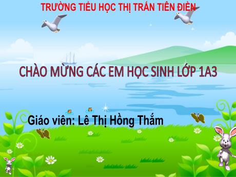 Bài giảng Tiếng Việt Lớp 1 - Bài 54: Op, ôp, ơp - Lê Thị Hồng Thắm