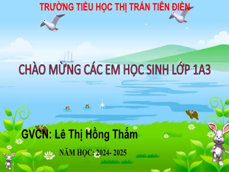 Bài giảng Tiếng Việt Lớp 1 (Kết nối tri thức) - Bài 2: B - Năm học 2024-2025 - Lê Thị Hồng Thắm