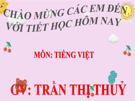 Bài giảng Tiếng Việt Lớp 1 Sách Kết nối tri thức - Bài 42: ao eo - Năm học 2024-2025 - Trần Thị Thu Thủy