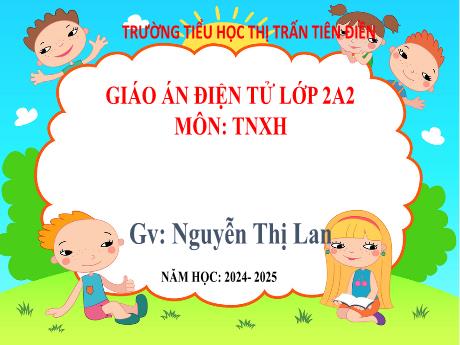 Bài giảng Tự nhiên và xã hội 2 Sách kết nối tri thức - Bài 13: Hoạt động giao thông - Năm học 2024-2025 - Nguyễn Thị Lan